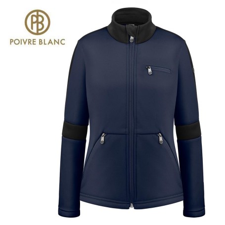 Veste POIVRE BLANC W23-1701 WO/A Bleu/Noir Femme
