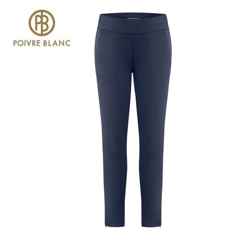 Pantalon POIVRE BLANC W23-1621 WO Bleu marine Femme