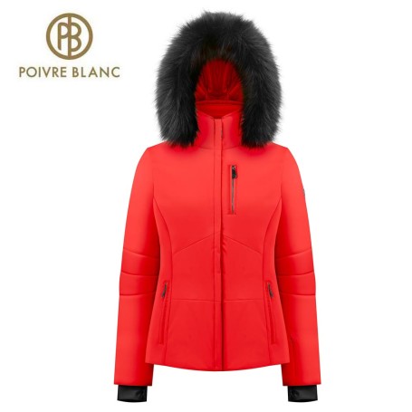 Blouson de ski POIVRE BLANC W23-0802 WO Rouge Femme