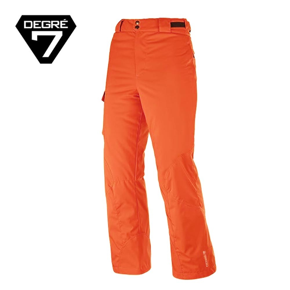 Pantalon de ski DEGRE 7 Terry Orange fluo Junior