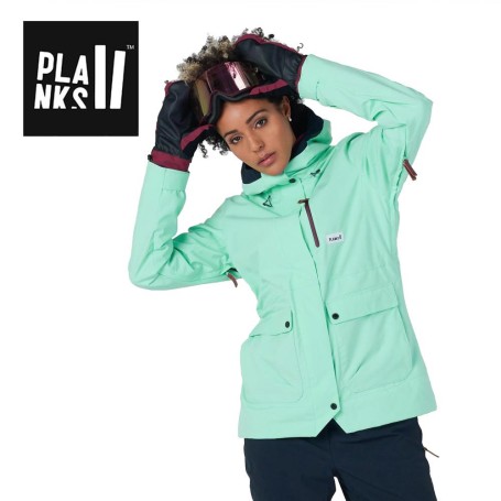Parka de ski PLANKS All Time Insulated Menthe Femme