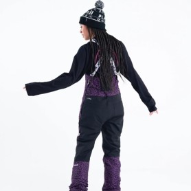 Salopette de ski PLANKS Fun-Garees Violet Femme