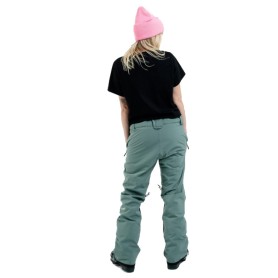 Pantalon de ski PLANKS All Time Insulated Vert Femme
