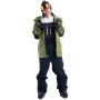 Veste de ski PLANKS Charger 3L Shell Vert Homme