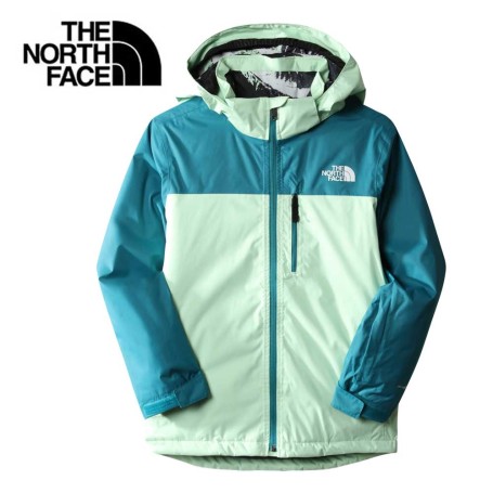 Veste de ski THE NORTH FACE Snowquest Plus Vert Junior