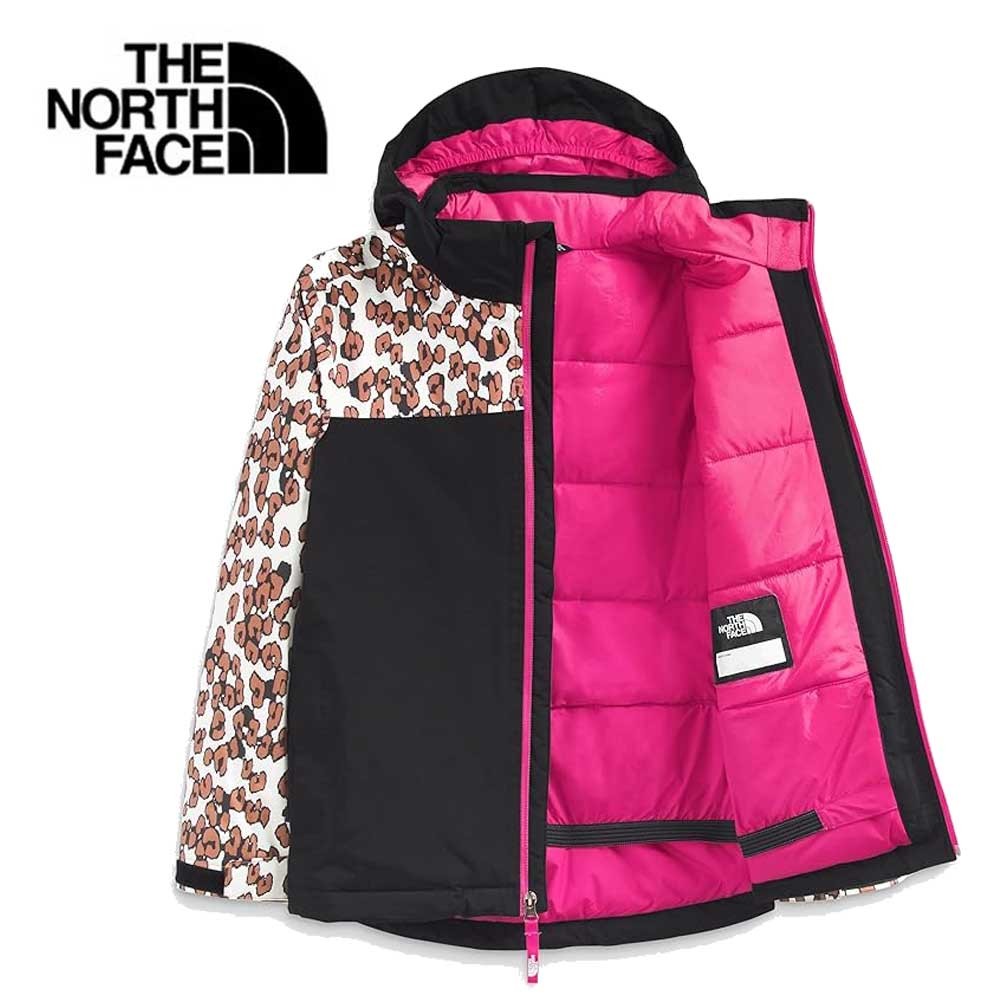 Veste de ski THE NORTH FACE Snowquest Plus Noir/Rose Junior