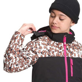 Veste de ski THE NORTH FACE Snowquest Plus Noir/Rose Junior