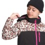 Veste de ski THE NORTH FACE Snowquest Plus Noir/Rose Junior