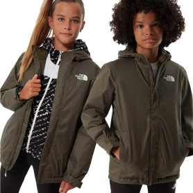 Veste de ski THE NORTH FACE Snowquest Taupe Junior