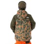Veste de ski THE NORTH FACE Snowquest Plus Kaki/Orange Junior