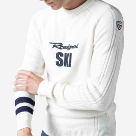 Pull ROSSIGNOL Signature Knit Crème Homme
