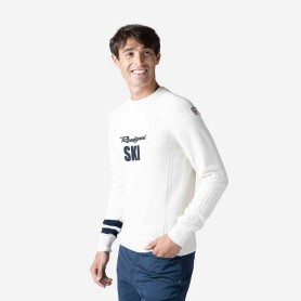 Pull ROSSIGNOL Signature Knit Crème Homme