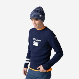 Pull ROSSIGNOL Signature Knit Bleu marine Homme