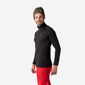 Maillot thermique ROSSIGNOL Classique 1/2 zip Noir Homme