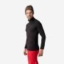 Maillot thermique ROSSIGNOL Classique 1/2 zip Noir Homme