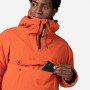 Anorak de ski ROSSIGNOL Snb Rouille/Noir Homme
