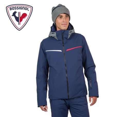 Veste de ski ROSSIGNOL Strato Stripe Bleu marine Homme