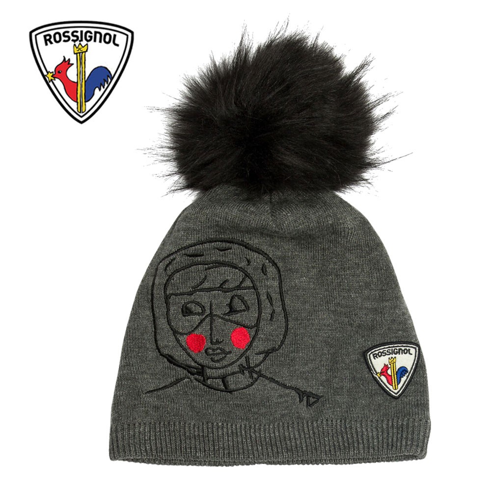 Bonnet de ski ROSSIGNOL JCC Missy Gris Femme