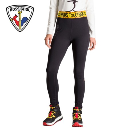 Pantalon thermique ROSSIGNOL JCC Bessi Noir Femme