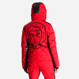 Doudoune de ski ROSSIGNOL JCC Stellar Down Rouge Femme
