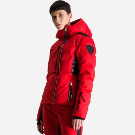 Doudoune de ski ROSSIGNOL JCC Stellar Down Rouge Femme