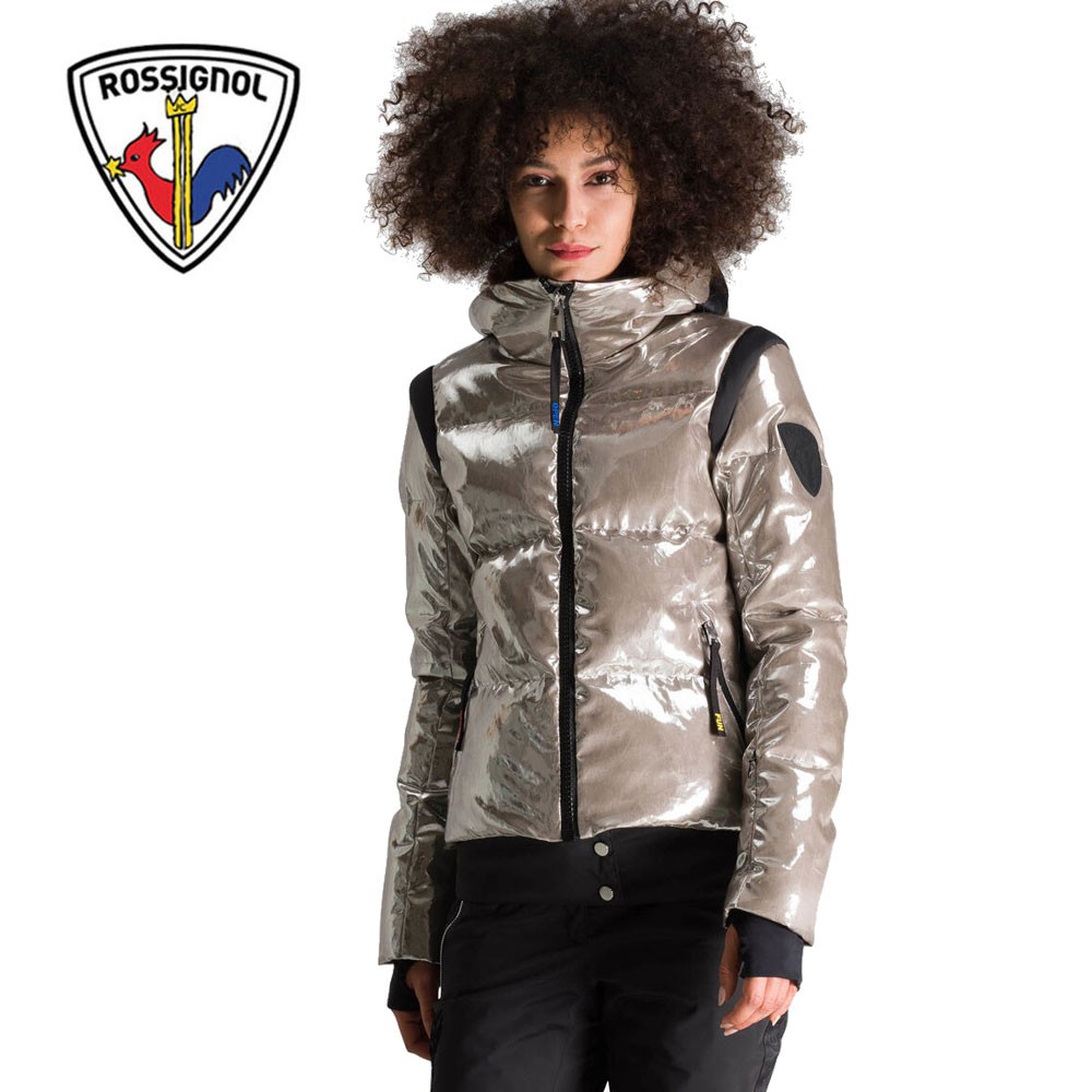 Doudoune de ski ROSSIGNOL JCC Cosmic Down Argent Femme