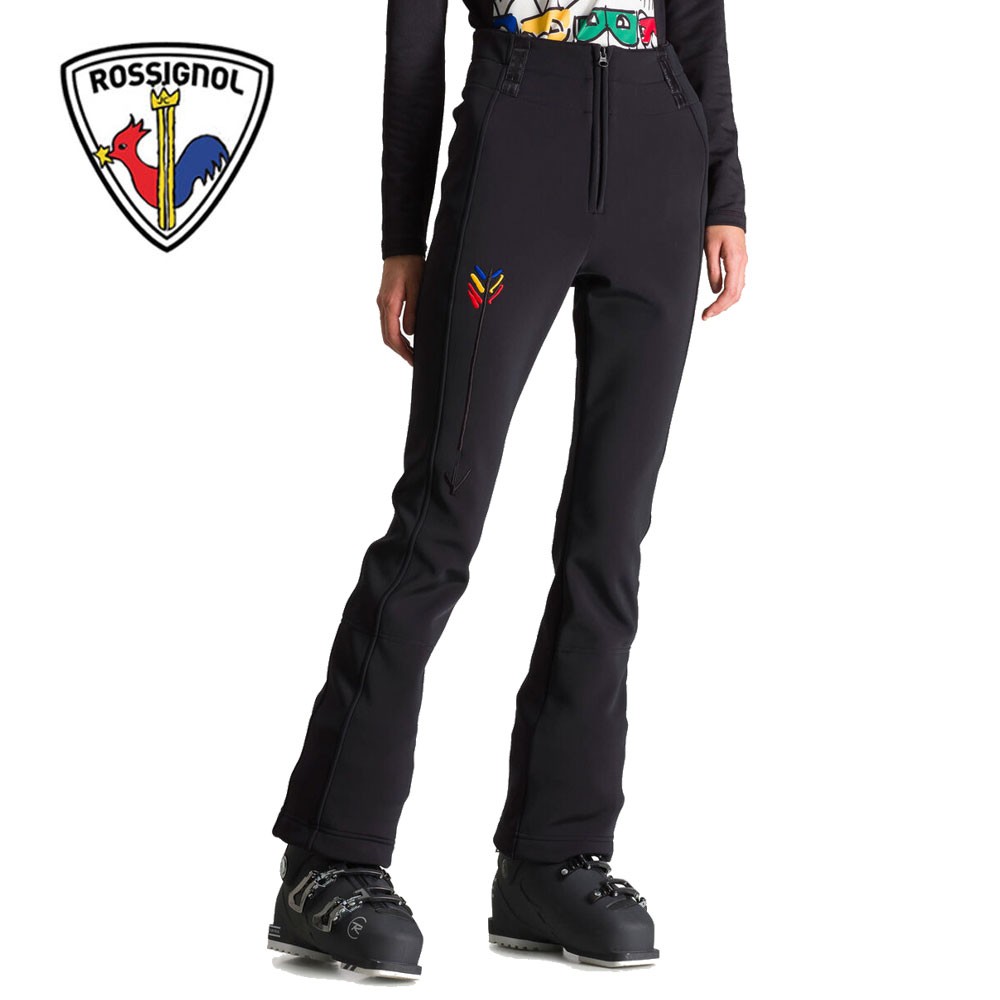 Pantalon de ski Softshell ROSSIGNOL JCC Brady Noir Femme