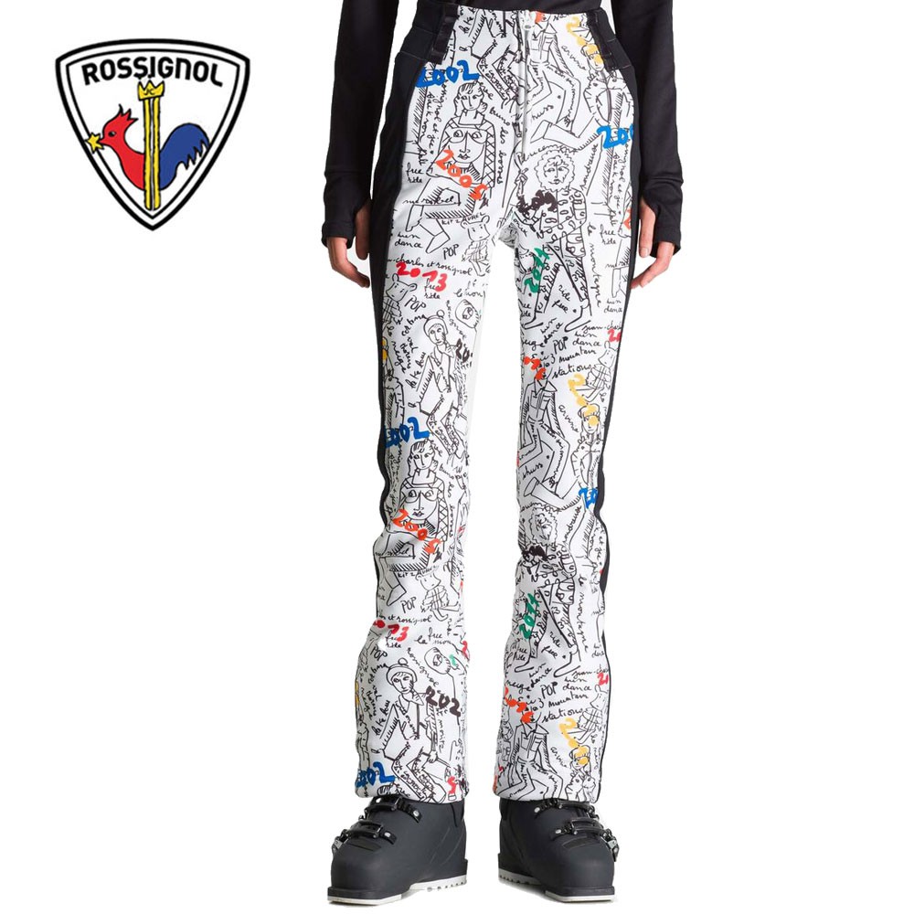 Pantalon de ski Softshell ROSSIGNOL JCC Brady Print Galaxy Femme