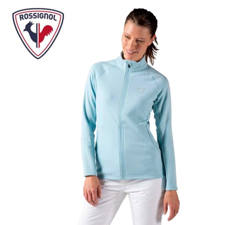 Veste zippée ROSSIGNOL Classique Clim Glacier Femme