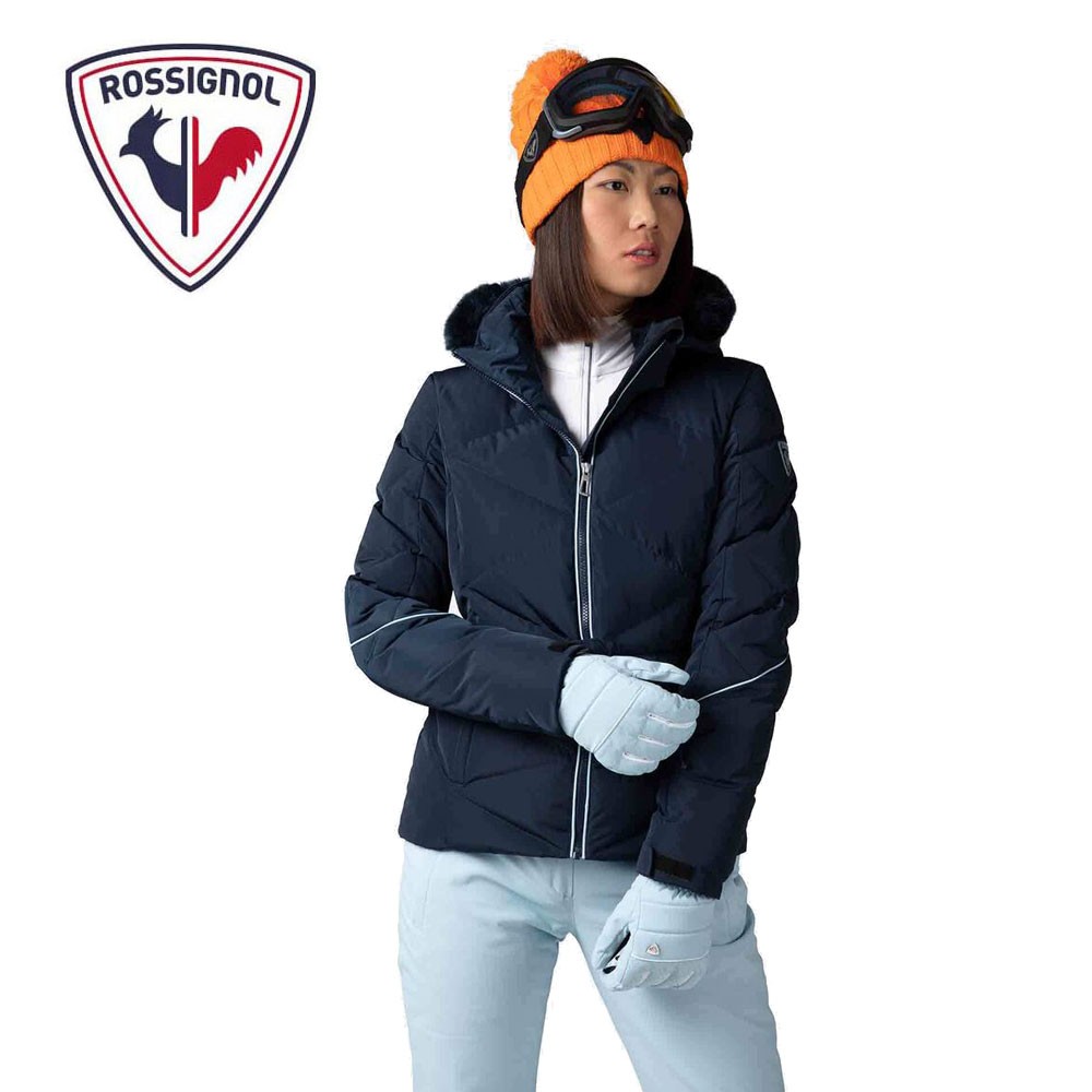 Doudoune de ski ROSSIGNOL Staci Bleu marine Femme