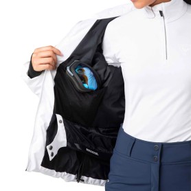 Doudoune de ski ROSSIGNOL Staci Blanc Femme