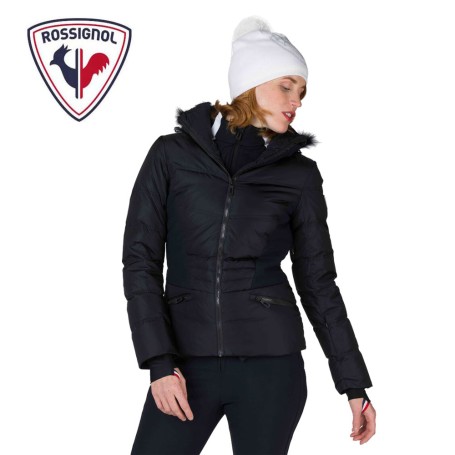 Veste de ski ROSSIGNOL Ruby Merino Down Noir Femme