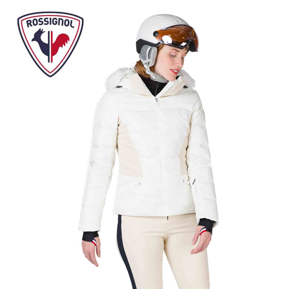 Veste de ski ROSSIGNOL Ruby Merino Down Blanc Femme