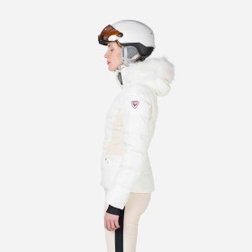 Veste de ski ROSSIGNOL Ruby Merino Down Blanc Femme