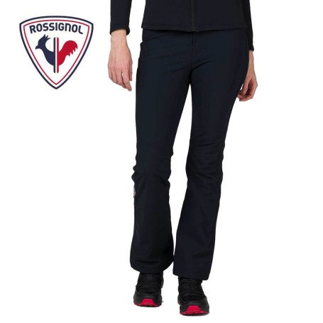 Pantalon de ski ROSSIGNOL Resort Softshell Noir Femme
