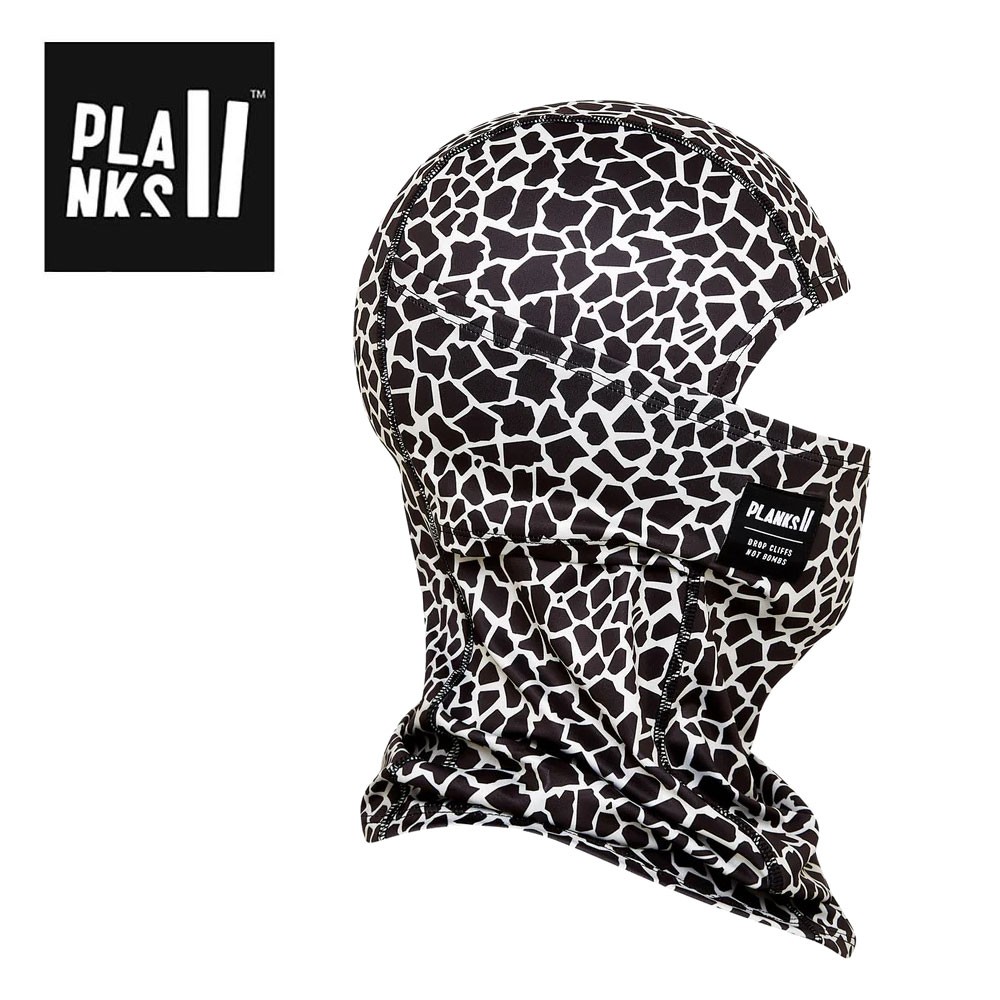 Cagoule de ski PLANKS Heist Hinged Noir/Blanc Unisexe