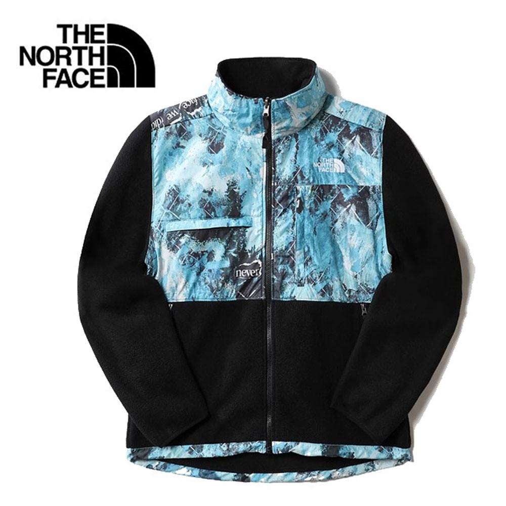 Veste polaire THE NORTH FACE Printed Denali Noir/Bleu Homme