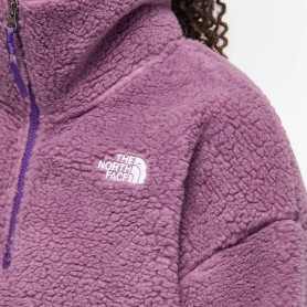 Sweat polaire THE NORTH FACE Sherpa Quarter zip Lavende Femme