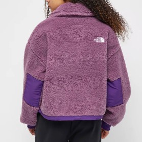 Sweat polaire THE NORTH FACE Sherpa Quarter zip Lavende Femme