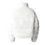 Veste sherpa THE NORTH FACE High Pile Nuptse Blanc Femme