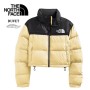 Doudoune THE NORTH FACE Nuptse Short Banane Femme