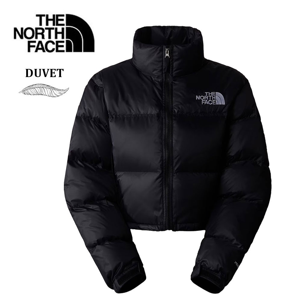 Doudoune THE NORTH FACE Nuptse Short Noir Femme