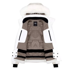 Veste de ski COLMAR Sapporo-Rec Blanc / Beige Femme