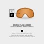 Masque de ski CEBE Intrepid Orange Unisexe Cat.2