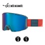 Masque de ski CEBE Slider Orange Unisexe Cat.1/3
