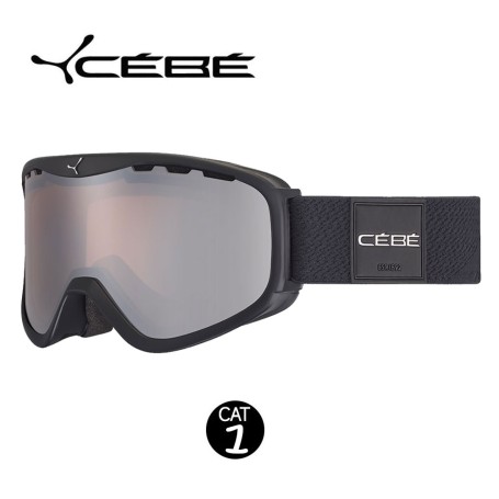 Masque de ski CEBE Ridge OTG Noir Unisexe Cat.1