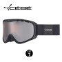 Masque de ski CEBE Ridge OTG Noir Unisexe Cat.1