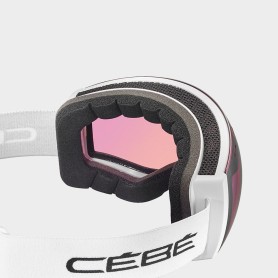 Masque de ski CEBE Cloud Blanc Unisexe Cat.3
