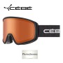 Masque de ski CEBE Striker Evo Noir Unisexe Photochromique