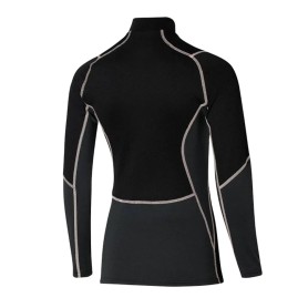 Maillot thermique MIZUNO Merino Wool H/Z Noir Femmes